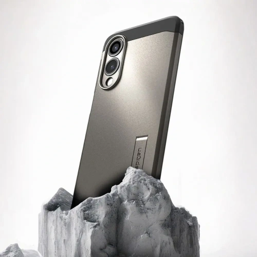 Buy Spigen Tough Armor MagSafe Samsung Galaxy S25 Edge Gunmetal - SPN16765 - {ean13} - Home Screen Store Europe