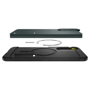Kup Spigen Tough Armor MagSafe Samsung Galaxy S25 Edge Abyss Green - SPN16766 - {ean13} - Sklep Home Screen
