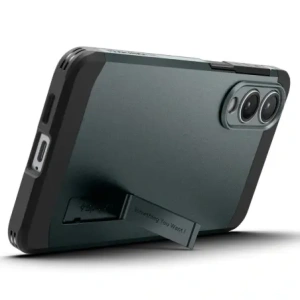 Kup Spigen Tough Armor MagSafe Samsung Galaxy S25 Edge Abyss Green - SPN16766 - {ean13} - Sklep Home Screen