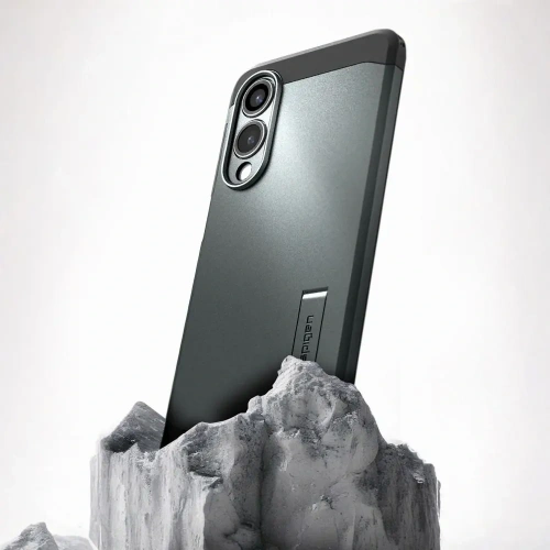 Kup Spigen Tough Armor MagSafe Samsung Galaxy S25 Edge Abyssgrün - SPN16766 - {ean13} - Sklep Home Screen