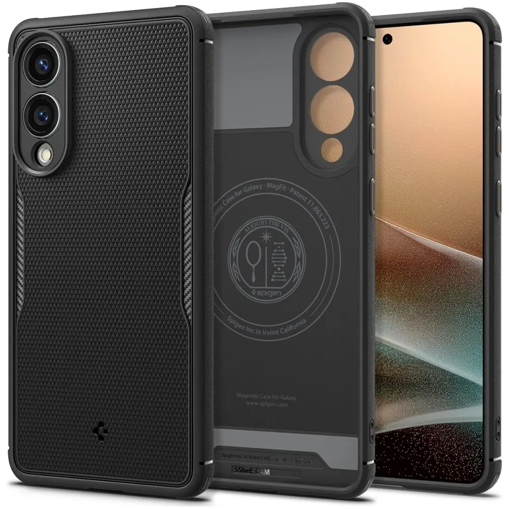 Etui Spigen Core Armor Mag MagSafe Samsung Galaxy S25 Edge Matte Black