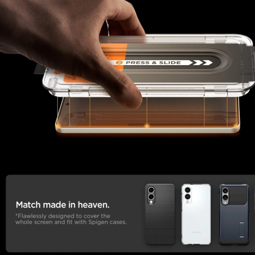 Kup Szkło hartowane Spigen GLAS.tR ez Fit Pro Samsung Galaxy S25 Edge Clear - SPN16770 - {ean13} - Sklep Home Screen