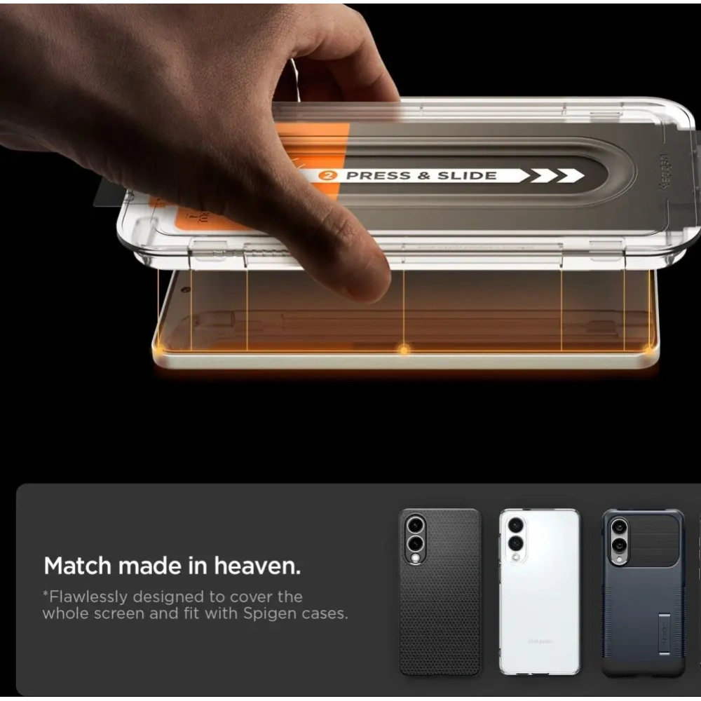 Szkło hartowane Spigen GLAS.tR ez Fit Pro Samsung Galaxy S25 Edge Clear