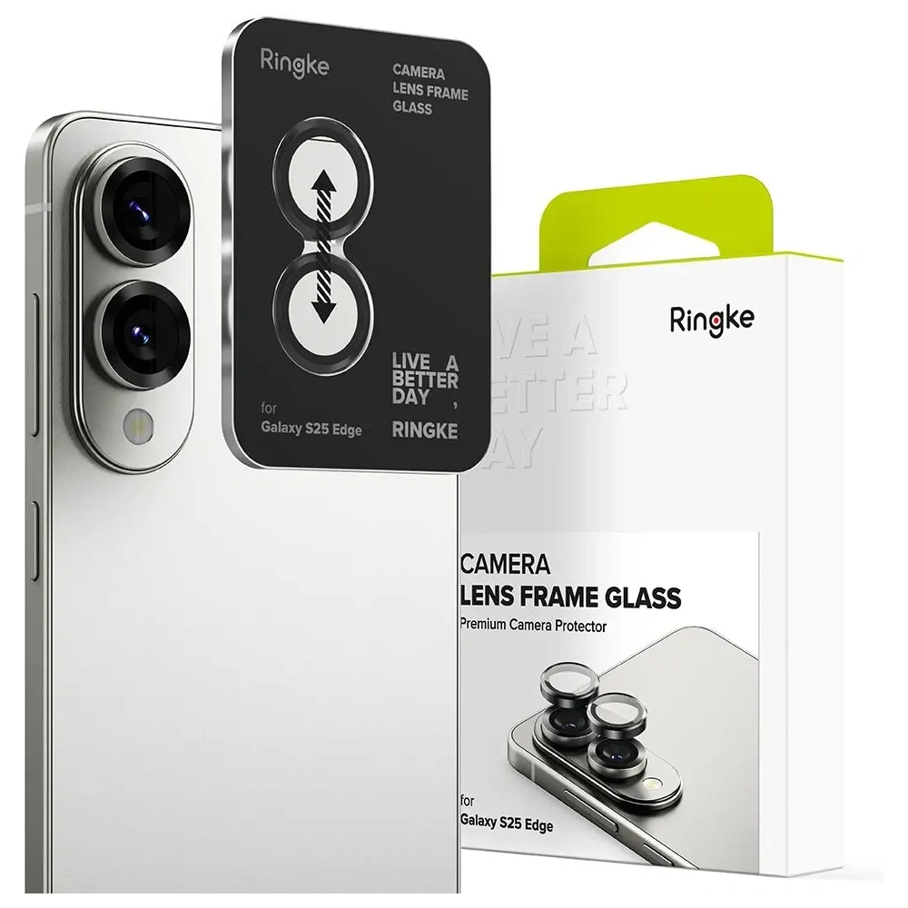 Nakładka Ringke Camera Frame Protector Samsung Galaxy S25 Edge Black