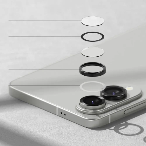 Buy Ringke Camera Frame Protector Samsung Galaxy S25 Edge Black - RGK11798 - {ean13} - Home Screen Store Europe