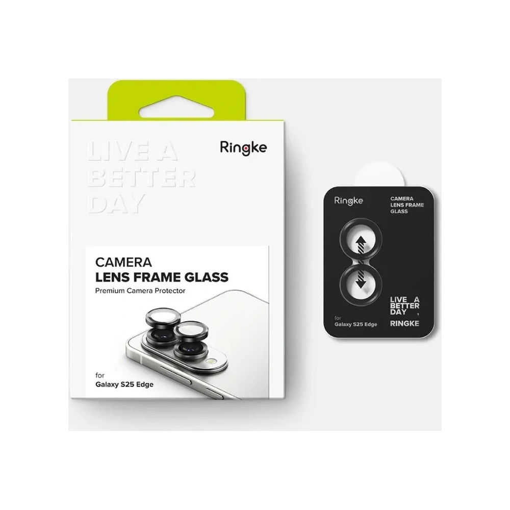Nakładka Ringke Camera Frame Protector Samsung Galaxy S25 Edge Black