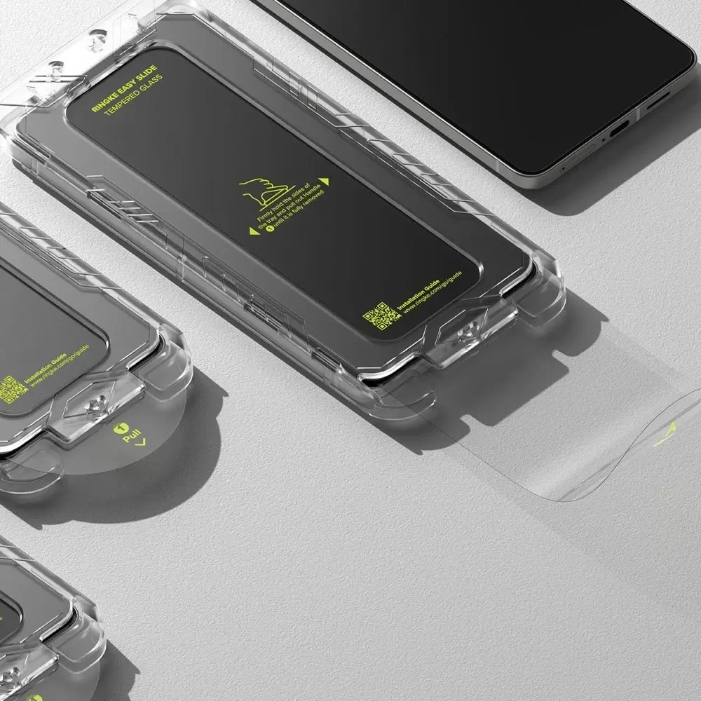 Szkło hartowane Ringke Easy Slide Samsung Galaxy S25 Edge Clear [2 PACK]