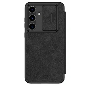 Buy Nillkin Qin Pro Leather Case Samsung Galaxy S24 FE black - NLK1695 - {ean13} - Home Screen Store Europe