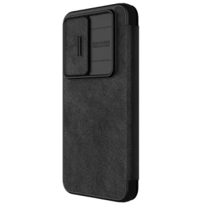 Buy Nillkin Qin Pro Leather Case Samsung Galaxy S24 FE black - NLK1695 - {ean13} - Home Screen Store Europe