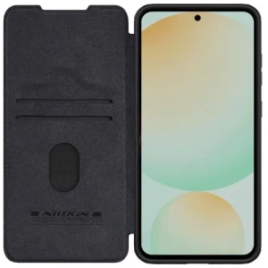 Buy Nillkin Qin Pro Leather Case Samsung Galaxy S24 FE black - NLK1695 - {ean13} - Home Screen Store Europe