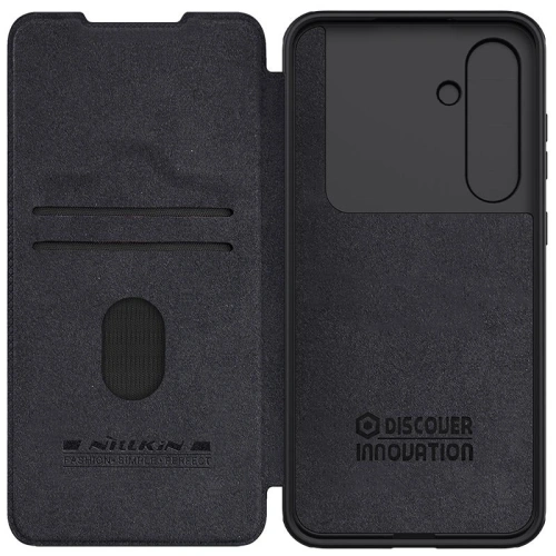 Kup Etui Nillkin Qin Pro Leather Case Samsung Galaxy S24 FE czarny - NLK1695 - {ean13} - Sklep Home Screen