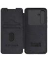 Buy Nillkin Qin Pro Leather Case Samsung Galaxy S24 FE black - NLK1695 - {ean13} - Home Screen Store Europe