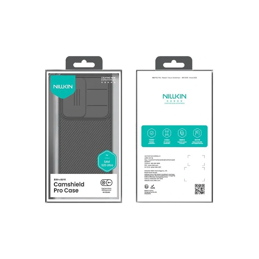 Etui Nillkin Camshield Pro Samsung Galaxy S25 Ultra niebieski
