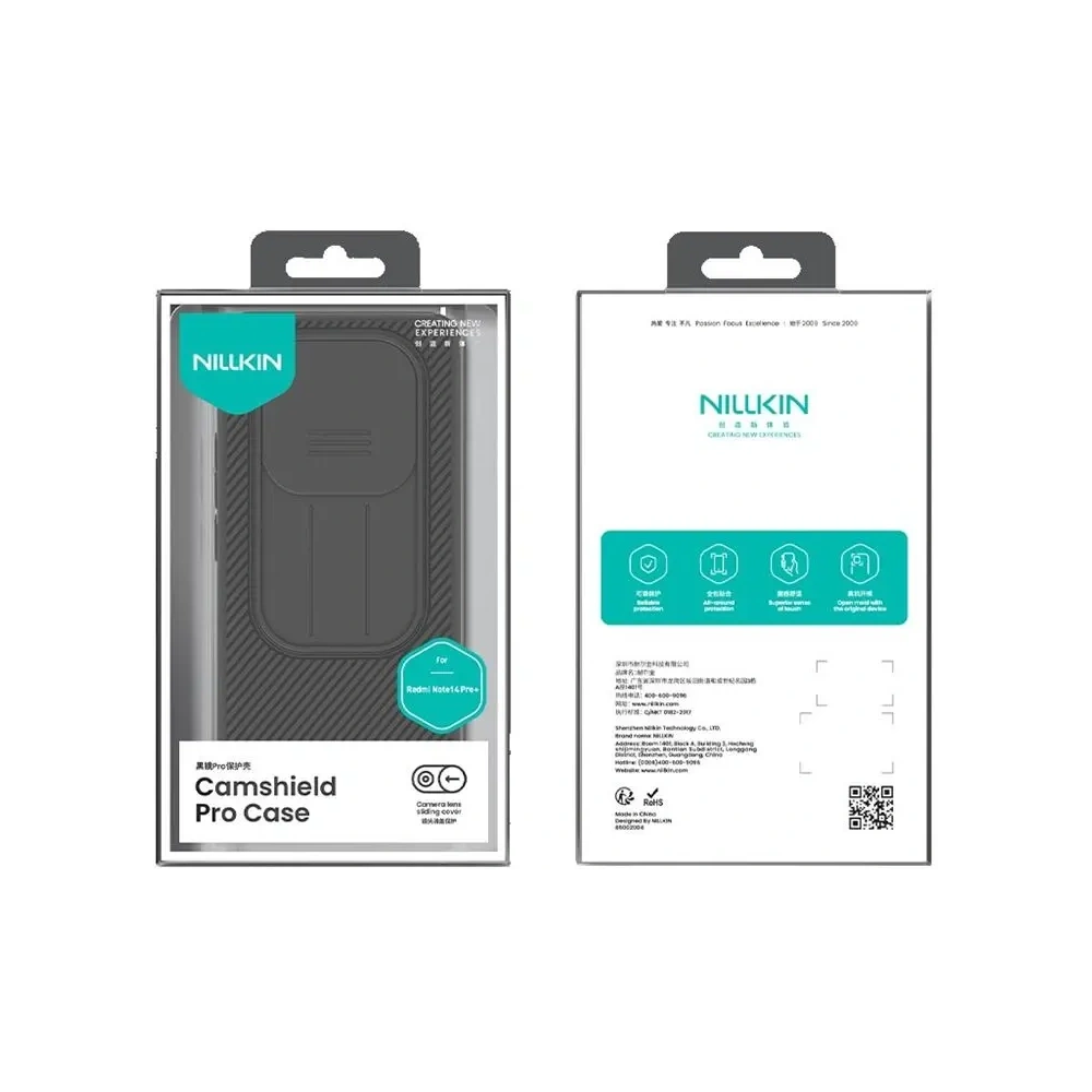Etui Nillkin Camshield Pro Xiaomi Redmi Note 14 Pro+ Plus niebieski