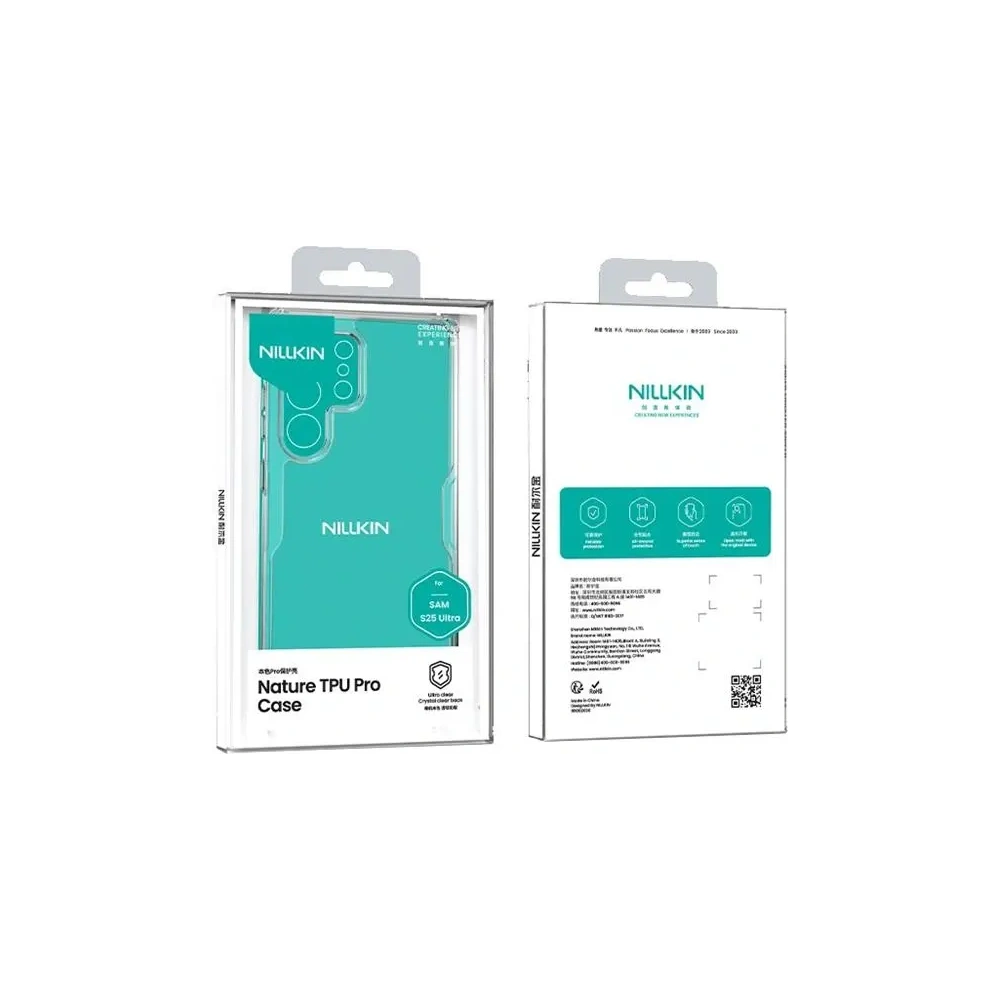 Etui Nillkin Nature Pro Samsung Galaxy S25 Ultra przezroczysty