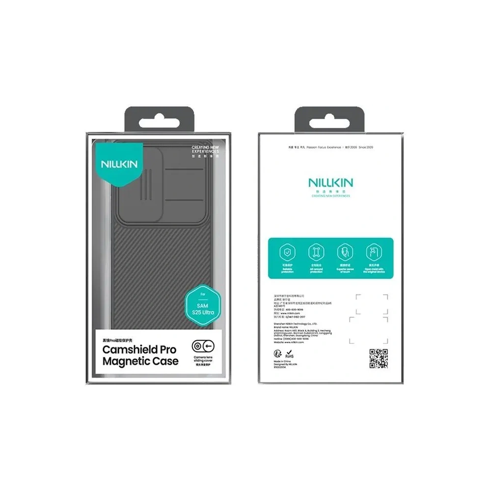 Etui Nillkin Camshield Pro Magnetic Samsung Galaxy S25 Ultra czarny