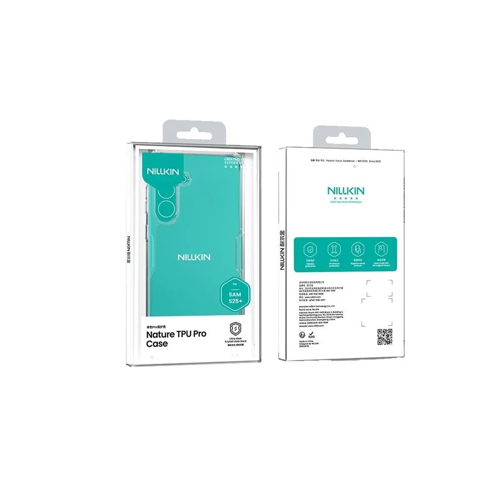 Etui Nillkin Nature Pro Samsung Galaxy S25+ Plus przezroczysty