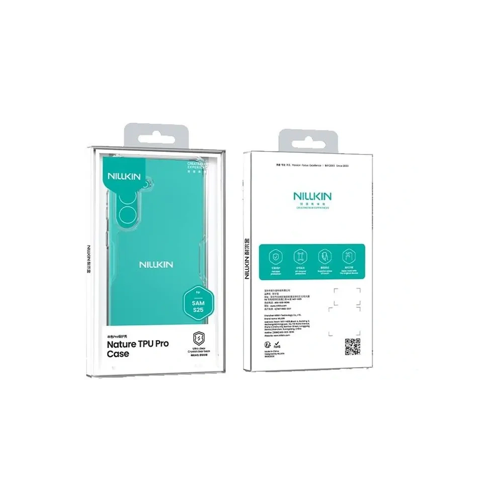Etui Nillkin Nature Pro Samsung Galaxy S25 przezroczysty