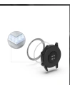 Kup Acoperire pentru tachimetru Ringke Bezel Styling Huawei Watch GT 2 46mm oțel inoxidabil argintiu HW-GT2-46-01 - RGK1195SLV - {ean13} - Sklep Home Screen