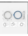 Kup Acoperire pentru tachimetru Ringke Bezel Styling Huawei Watch GT 2 46mm oțel inoxidabil argintiu HW-GT2-46-01 - RGK1195SLV - {ean13} - Sklep Home Screen