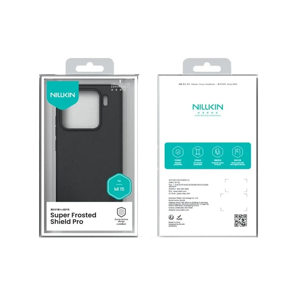 Etui Nillkin Super Frosted Shield Pro Xiaomi 15 niebieski