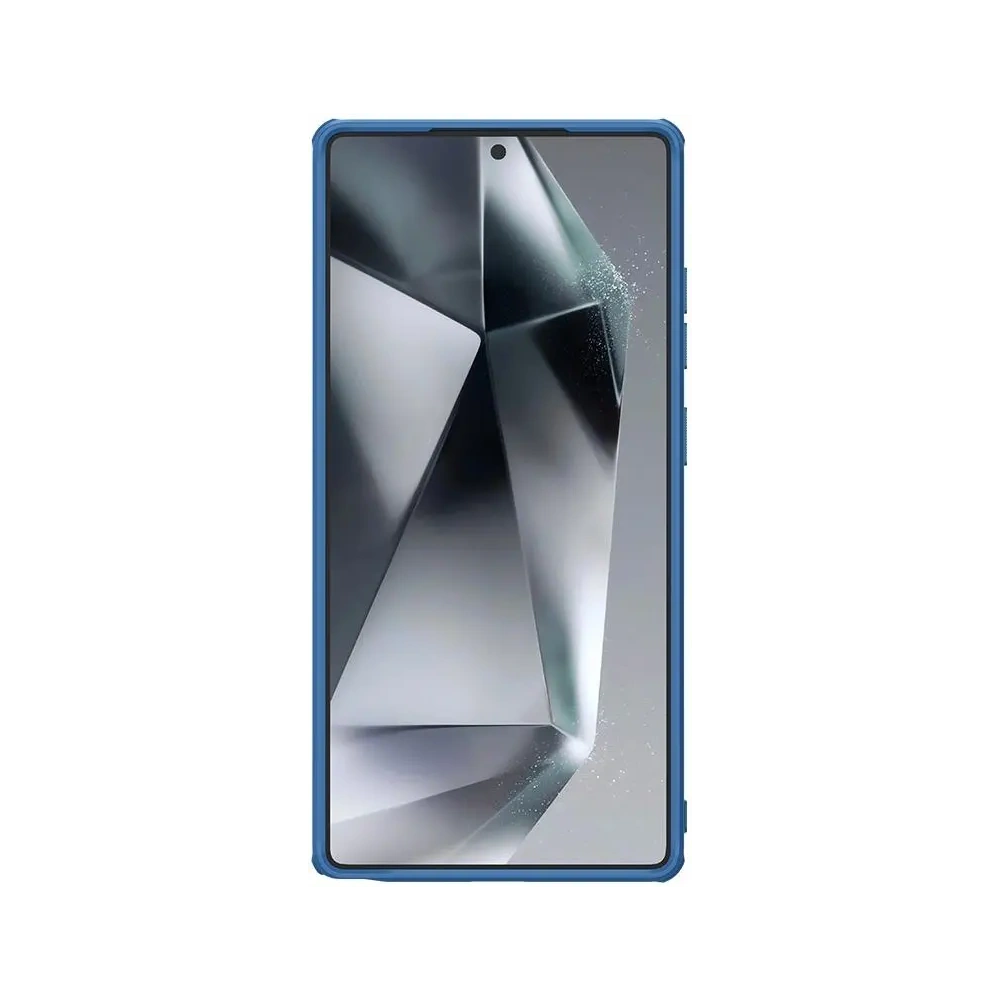 Etui Nillkin Super Frosted Shield Pro Samsung Galaxy S25 Ultra niebieski