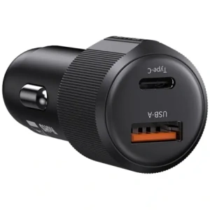 Kup Încărcător auto USAMS YT Series CC283 60W 1xUSB-A 1xUSB-C negru - USA1254 - {ean13} - Sklep Home Screen