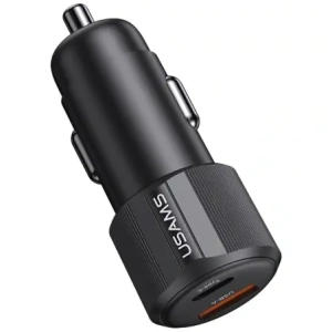 Kup Încărcător auto USAMS YT Series CC283 60W 1xUSB-A 1xUSB-C negru - USA1254 - {ean13} - Sklep Home Screen