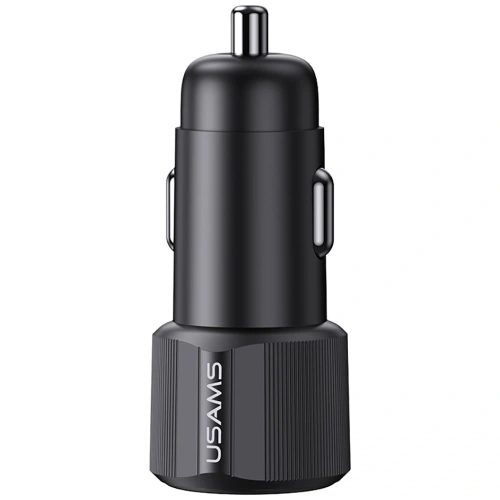 Kup Încărcător auto USAMS YT Series CC283 60W 1xUSB-A 1xUSB-C negru - USA1254 - {ean13} - Sklep Home Screen