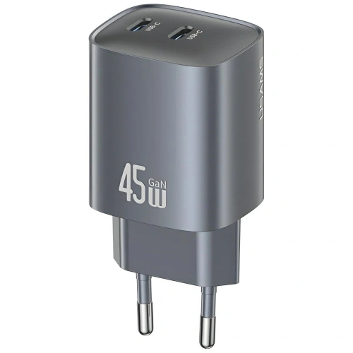 Kup Încărcător de perete USAMS CC305 T66 45W GaN 2xUSB-C deteriorat - USA1255 - {ean13} - Sklep Home Screen