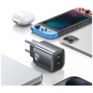 Kup Încărcător de perete USAMS CC305 T66 45W GaN 2xUSB-C deteriorat - USA1255 - {ean13} - Sklep Home Screen