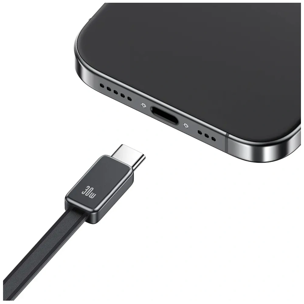 Ładowarka sieciowa USAMS Xiang Series CC296 30W USB-A, USB-C + kabel USB-C biały