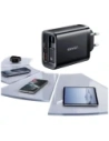 Kup Încărcător de perete USAMS Xiang Series CC296 30W USB-A, USB-C + cablu USB-C negru - USA1257 - {ean13} - Sklep Home Screen