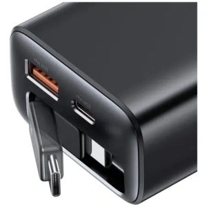 Kup Încărcător de perete USAMS Xiang Series CC299 65W USB-A, USB-C + cablu USB-C alb - USA1258 - {ean13} - Sklep Home Screen