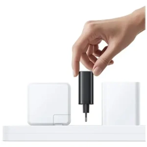 Kup Încărcător de perete USAMS Xiang Series CC299 65W USB-A, USB-C + cablu USB-C alb - USA1258 - {ean13} - Sklep Home Screen