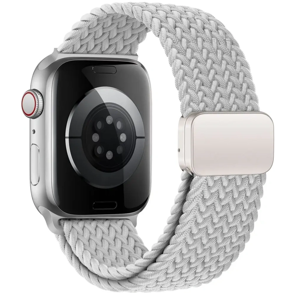 Pasek Tech-Protect Nylonmag Apple Watch 6 / 7 / 8 / 9 / 10 / SE / Ultra 1 / 2 44/45/46/49mm Stone