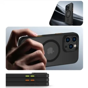Kup Tech-Protect Magmat Xt 3-Set MagSafe Apple iPhone 16 Pro Max Matt Schwarz - THP4210 - {ean13} - Sklep Home Screen