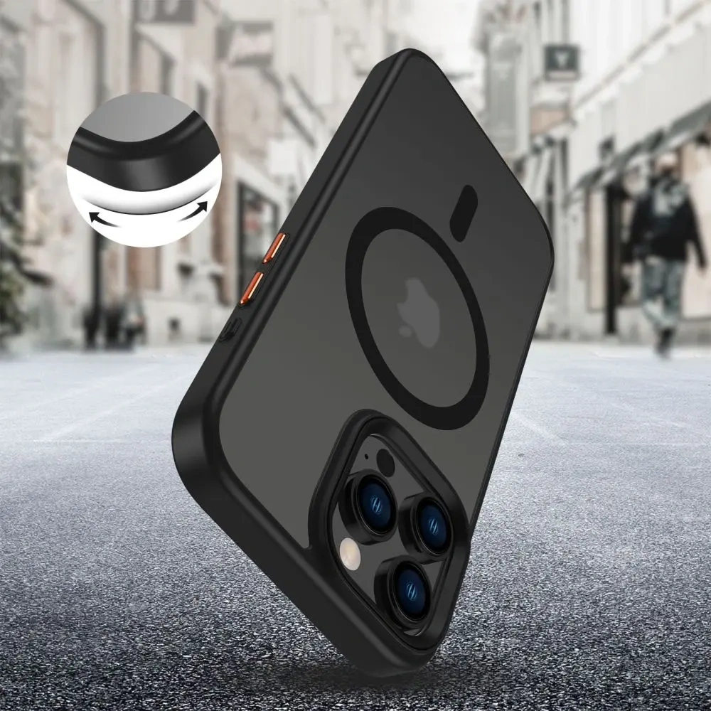 Etui Tech-Protect Magmat Xt 3-set MagSafe Apple iPhone 16 Pro Matte Black