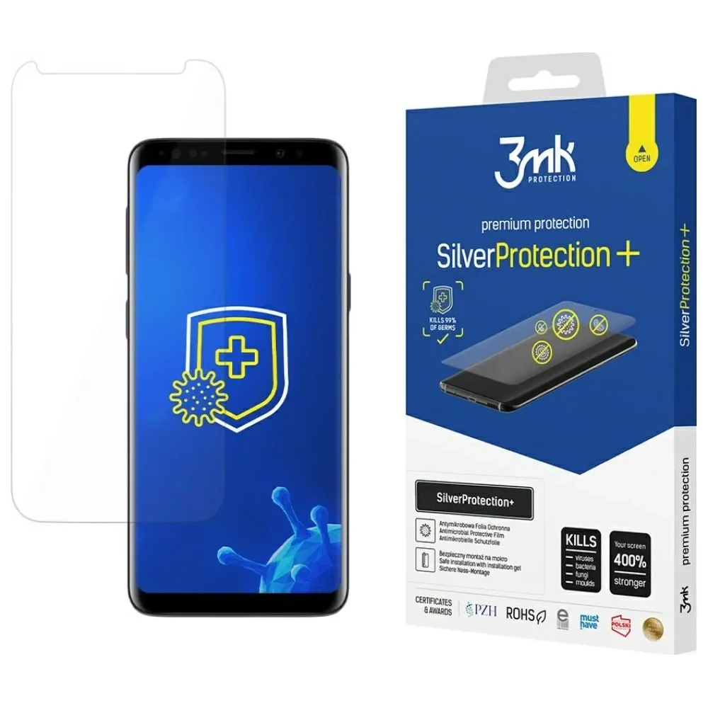 Antymikrobowa folia ochronna 3MK SilverProtect+ do Samsung Galaxy S9