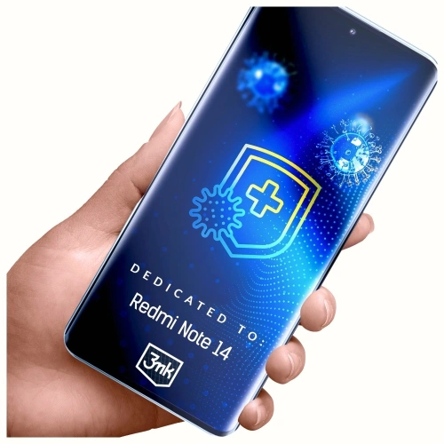 Kup Antymikrobowa folia ochronna 3MK SilverProtect+ do Redmi Note 14 4G - 3MK16024 - {ean13} - Sklep Home Screen