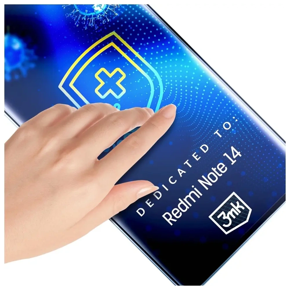 Antymikrobowa folia ochronna 3MK SilverProtect+ do Redmi Note 14 4G