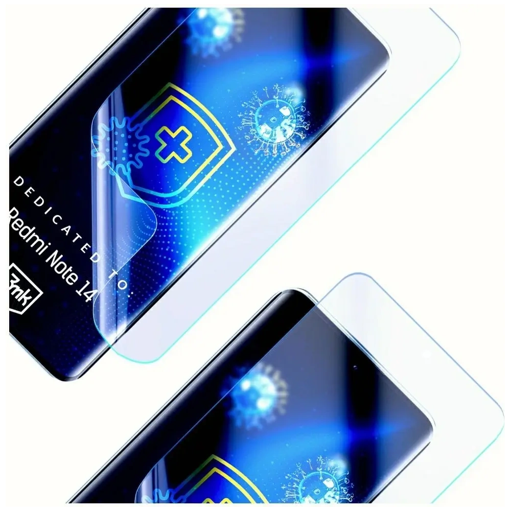 Antymikrobowa folia ochronna 3MK SilverProtect+ do Redmi Note 14 4G