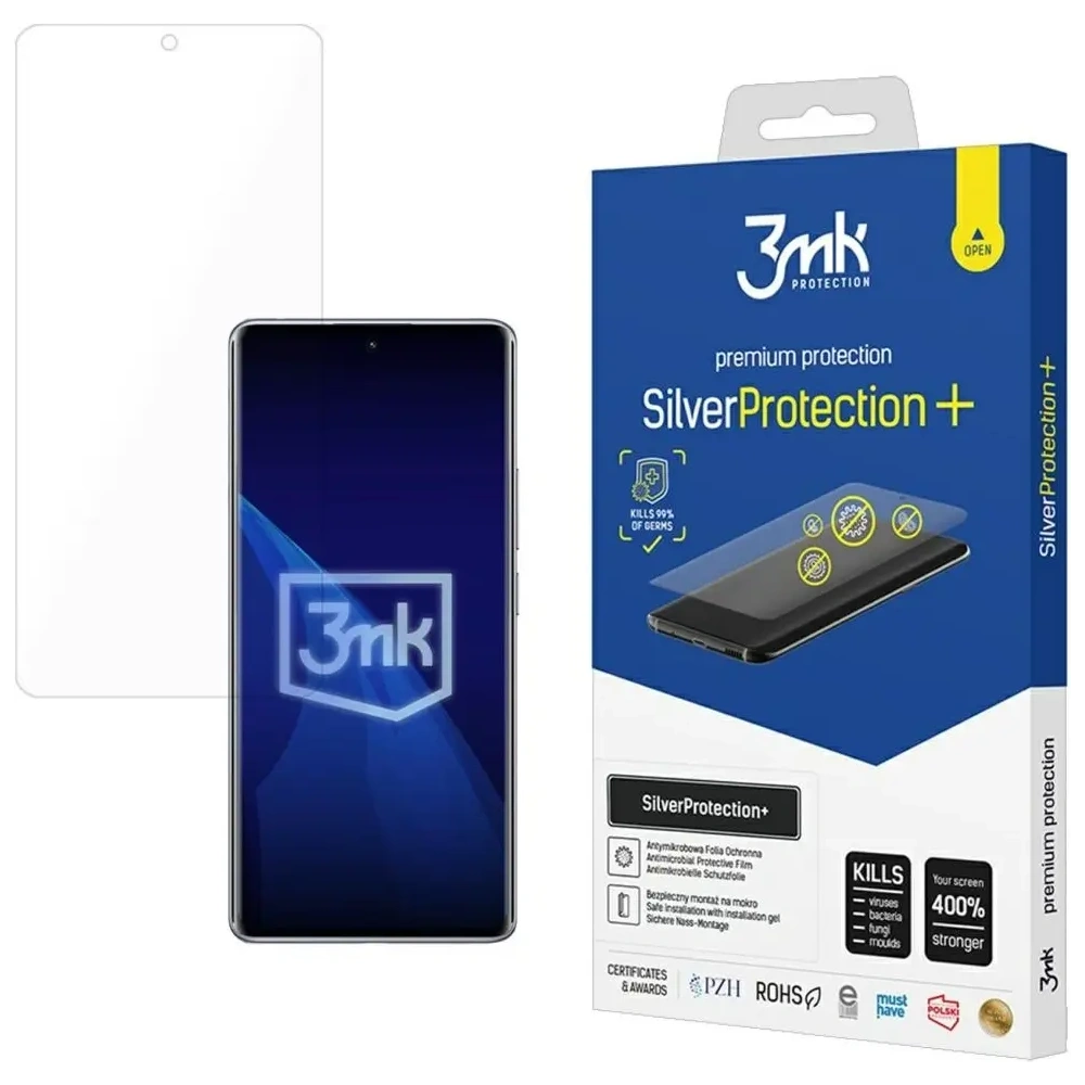 Antymikrobowa folia ochronna 3MK SilverProtect+ do Redmi Note 14 Pro 4G