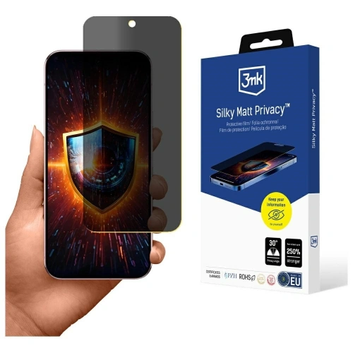 Buy 3MK Silky Matt Privacy Google Pixel 9 Pro XL - 3MK16031 - {ean13} - Home Screen Store Europe