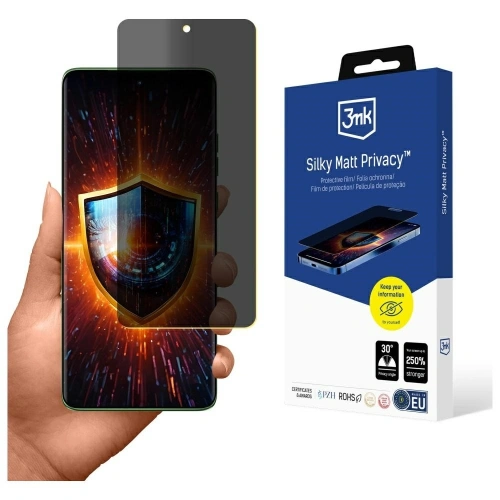 Buy 3MK Silky Matt Privacy Motorola Edge 60 Fusion / Edge 60 - 3MK16033 - {ean13} - Home Screen Store Europe