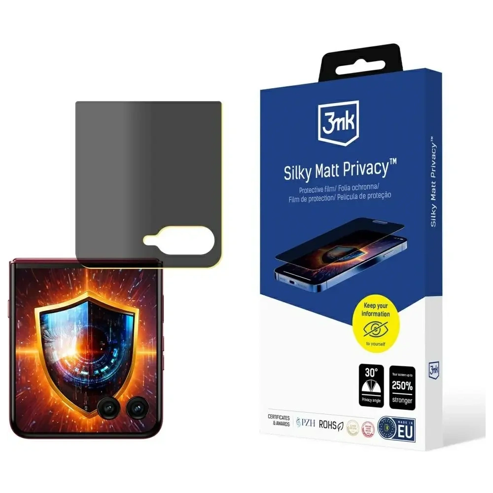 Folia prywatyzująca 3MK Silky Matt Privacy do Motorola Razr 60 Ultra