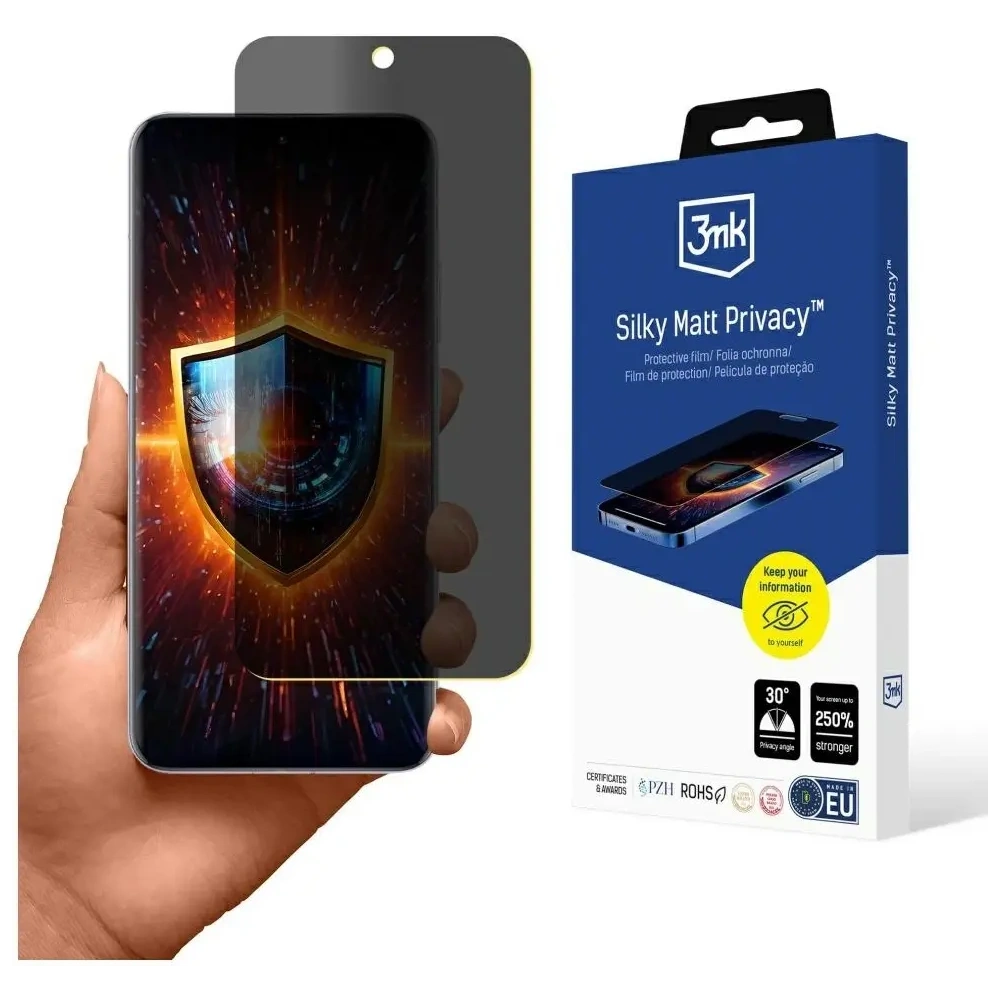Folia prywatyzująca 3MK Silky Matt Privacy do Oppo Reno 13 Pro