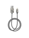 Cablul iDeal Of Sweden Lightning 1m (Zafari Zebra)
