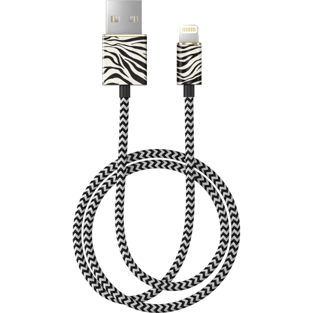Kabel iDeal Of Sweden Lightning 1m (Zafari Zebra)