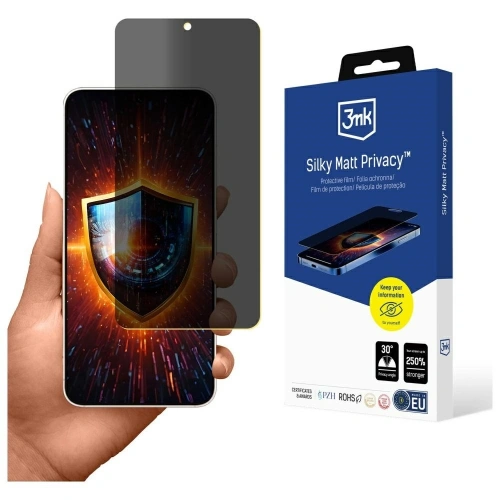 Kup 3MK Silky Matt Privacy Samsung Galaxy S25 Edge - 3MK16049 - {ean13} - Sklep Home Screen
